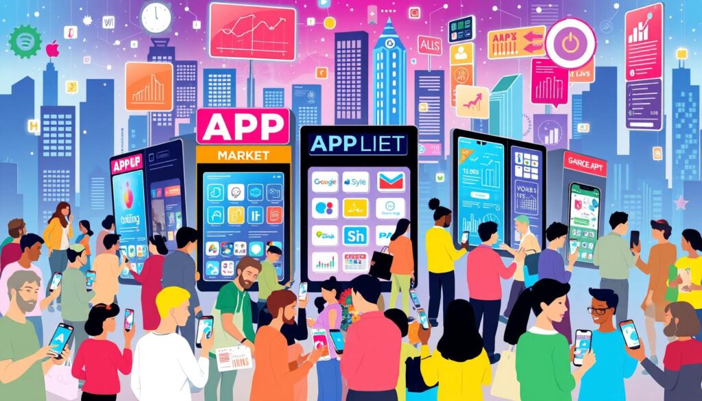 mobile app market